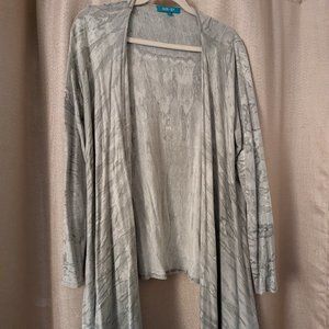 River + Sky Waterfall cardigan